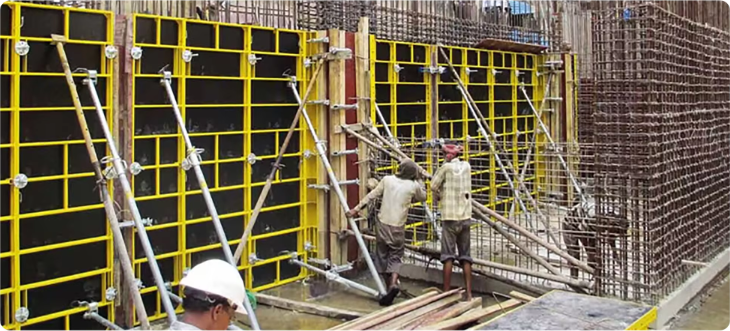 steel formwork application steel formwork application